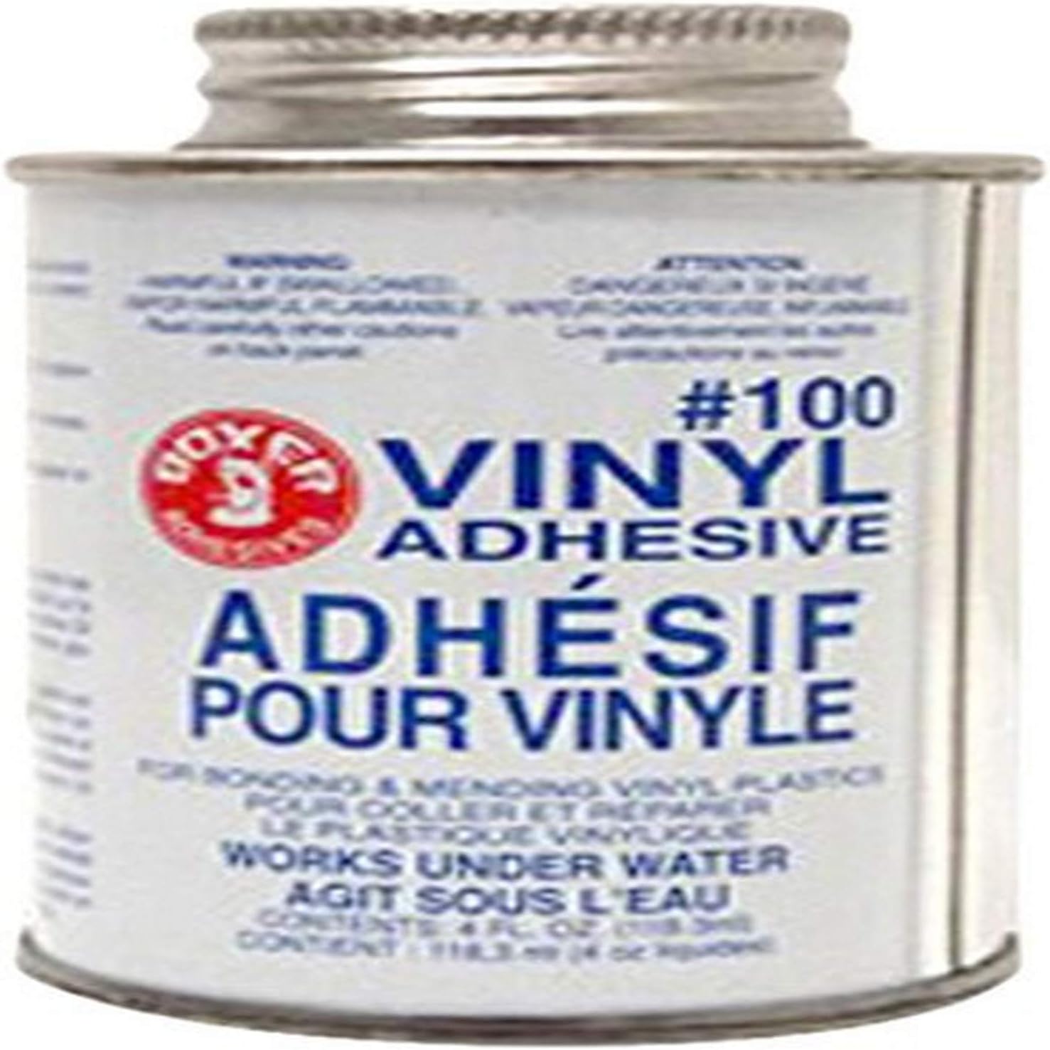 104 Boxer Vinyl Adhesive for Swimming Pools, 4 oz.