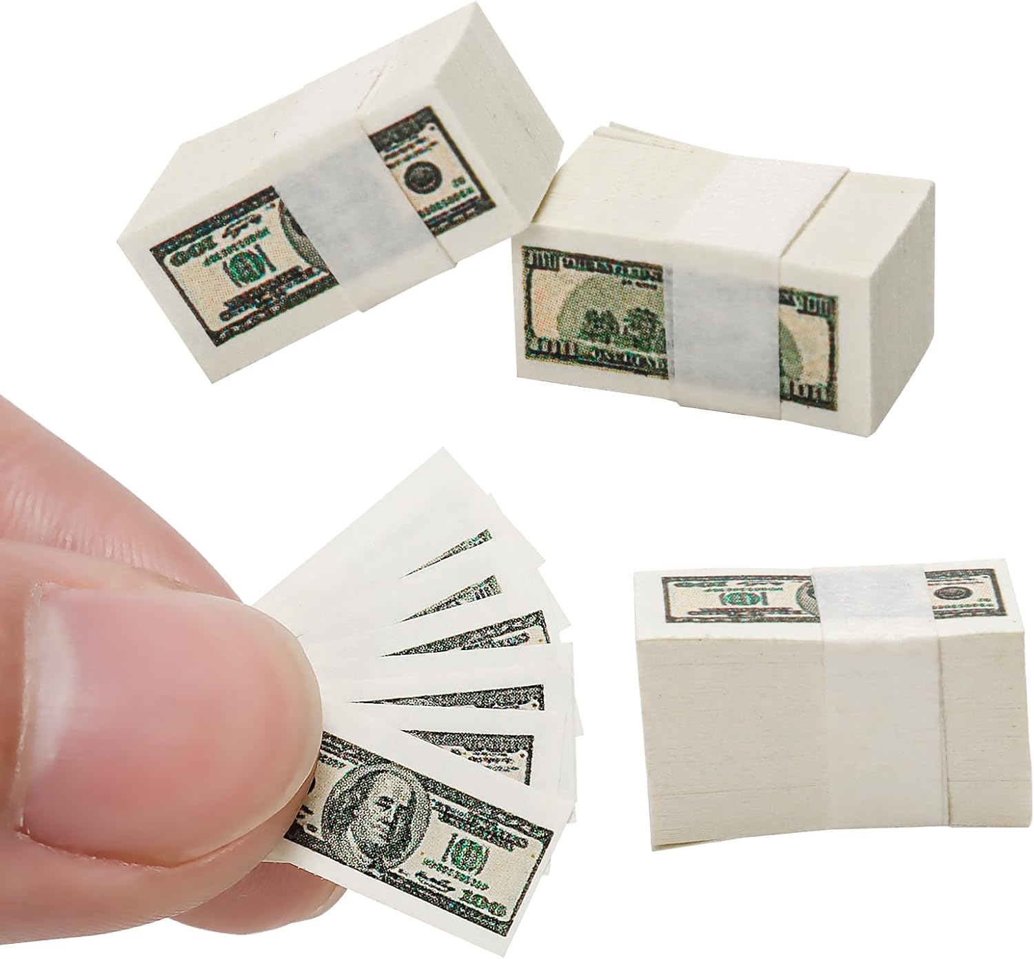 300Pcs Miniature Scene Model Fake Prop Double Sided Printed