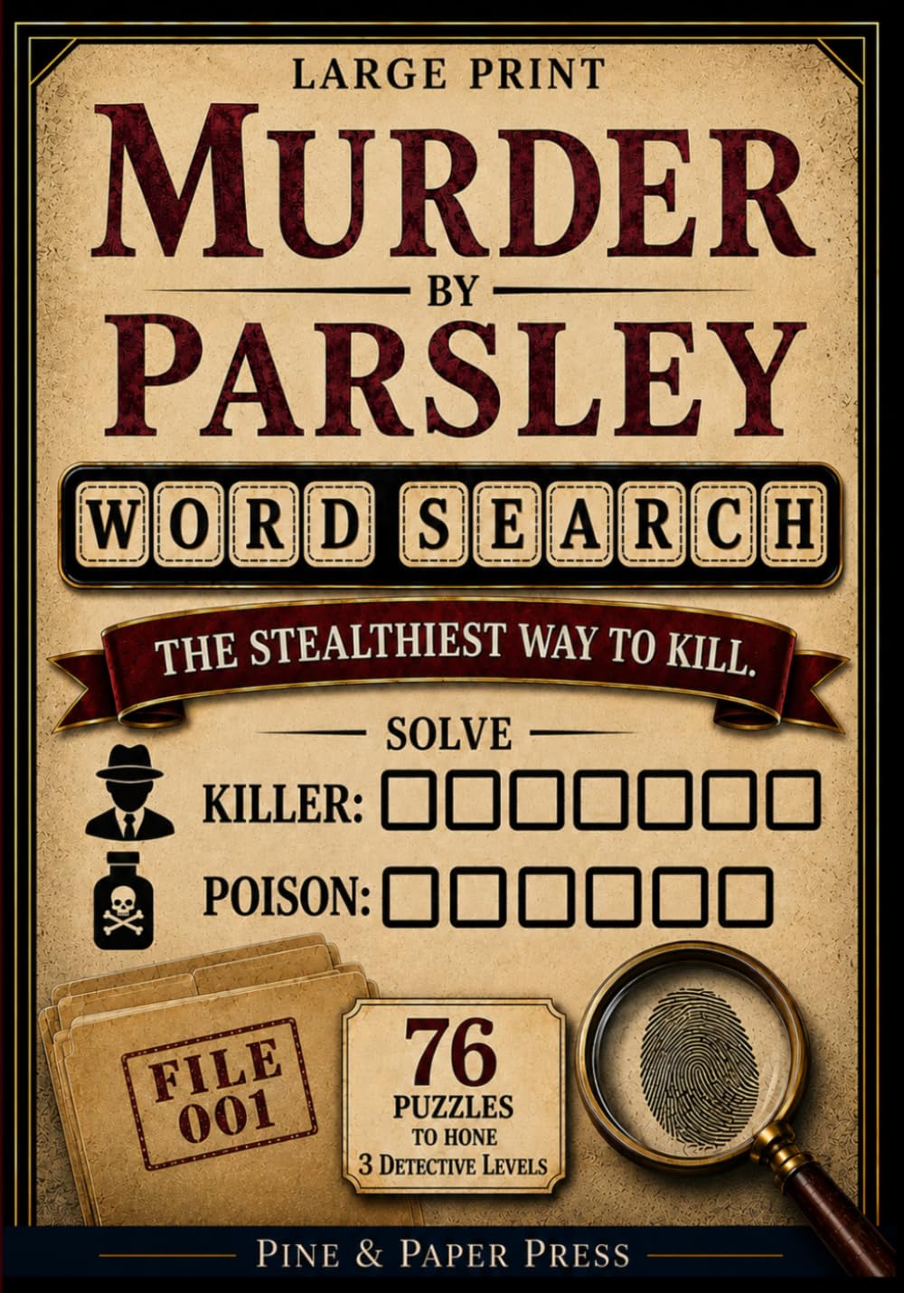 Murder by Parsley: A Word Search Mystery You Can Solve