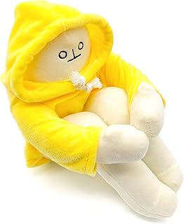 Banana Man - Stuffed Action Figure Plush, Funny Posable Decompression & Stress Relief Toy
