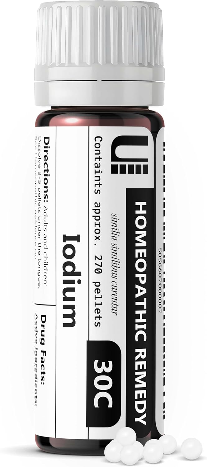 Iodium 30C Homeopathic Remedy, 270 Pellets