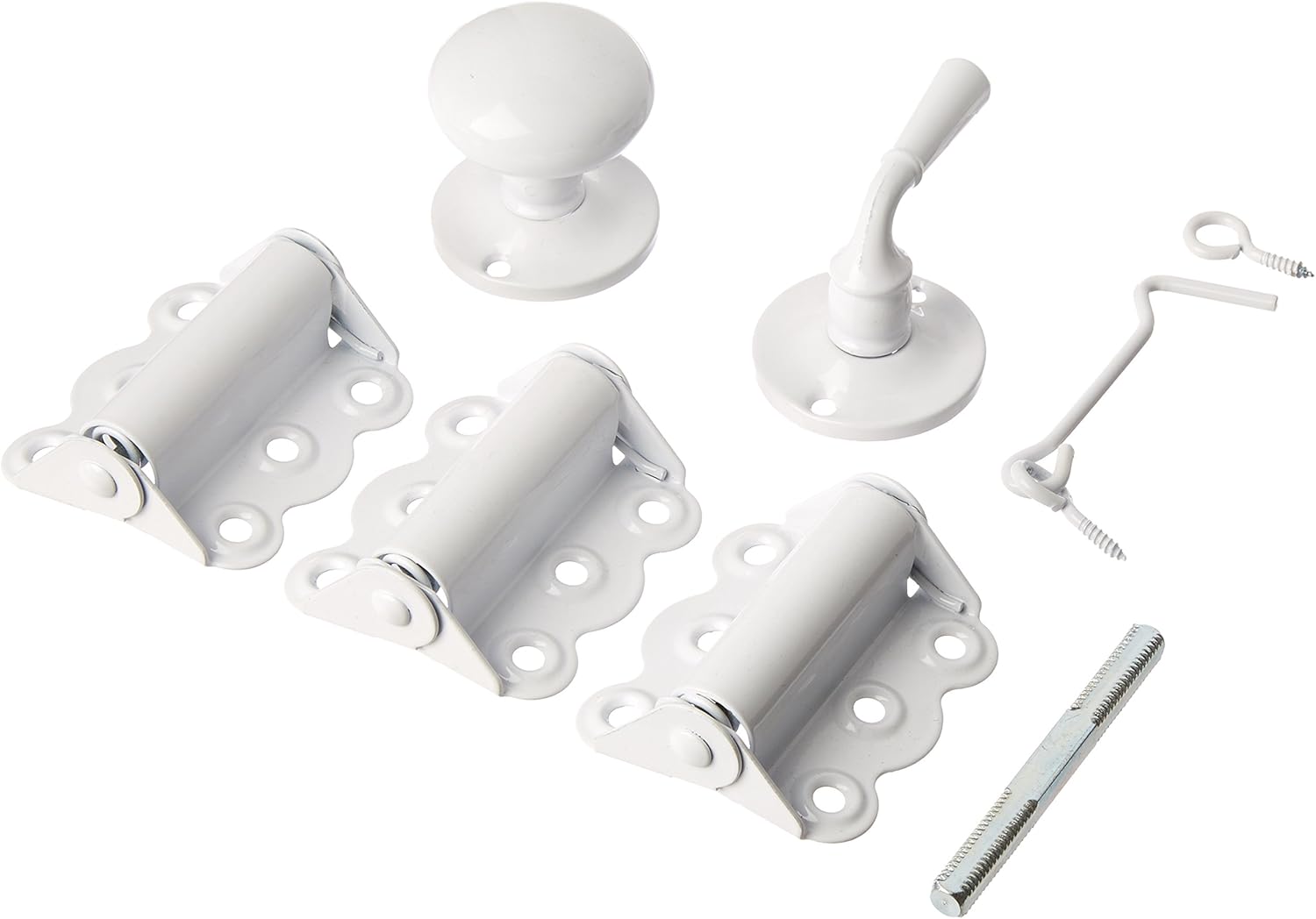 Wright Products V321WH VINYL/WOOD SCREEN DOOR KIT, WHITE