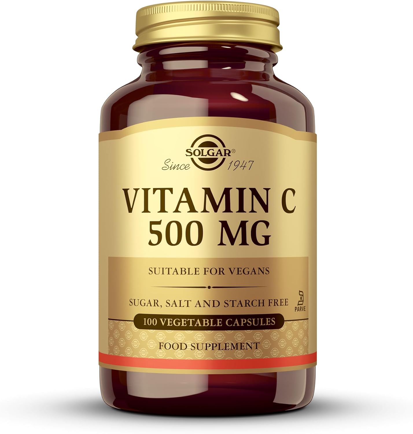 Solgar 500 mg Vitamin C - 100 Veg Capsules