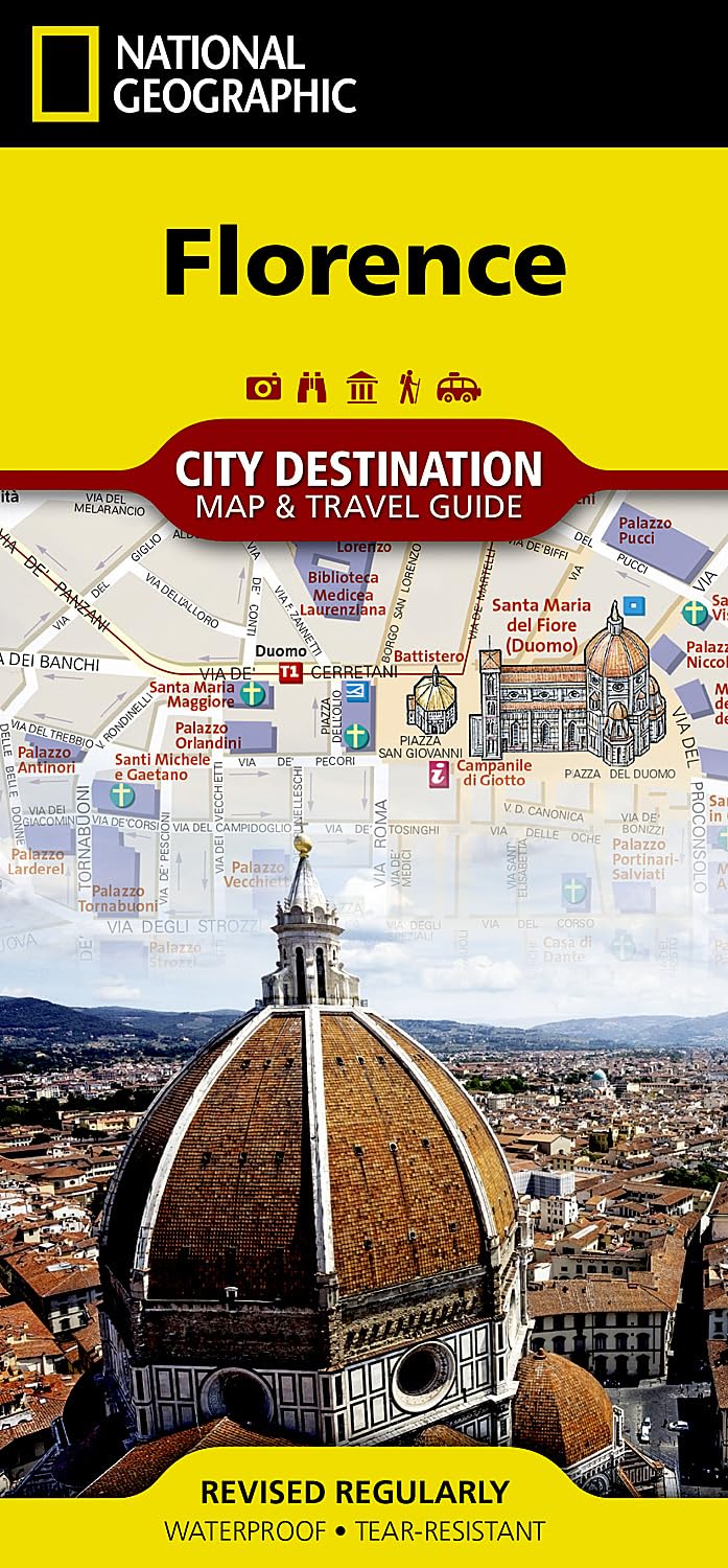 Florence Map (National Geographic Destination City Map)