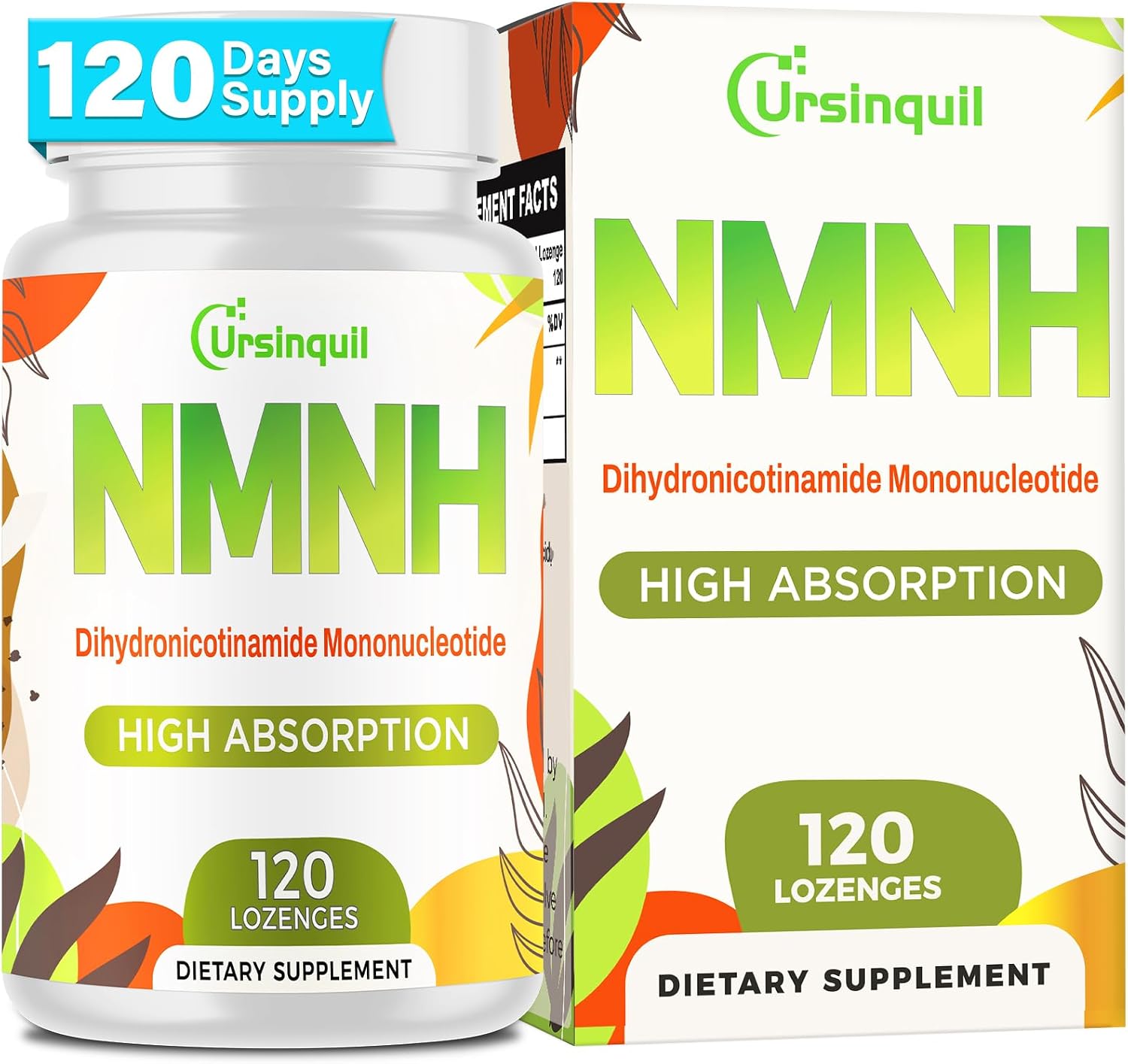 Sublingual NMNH 500mg (120-Day Supply, 500mg per Serving) , 120 Count