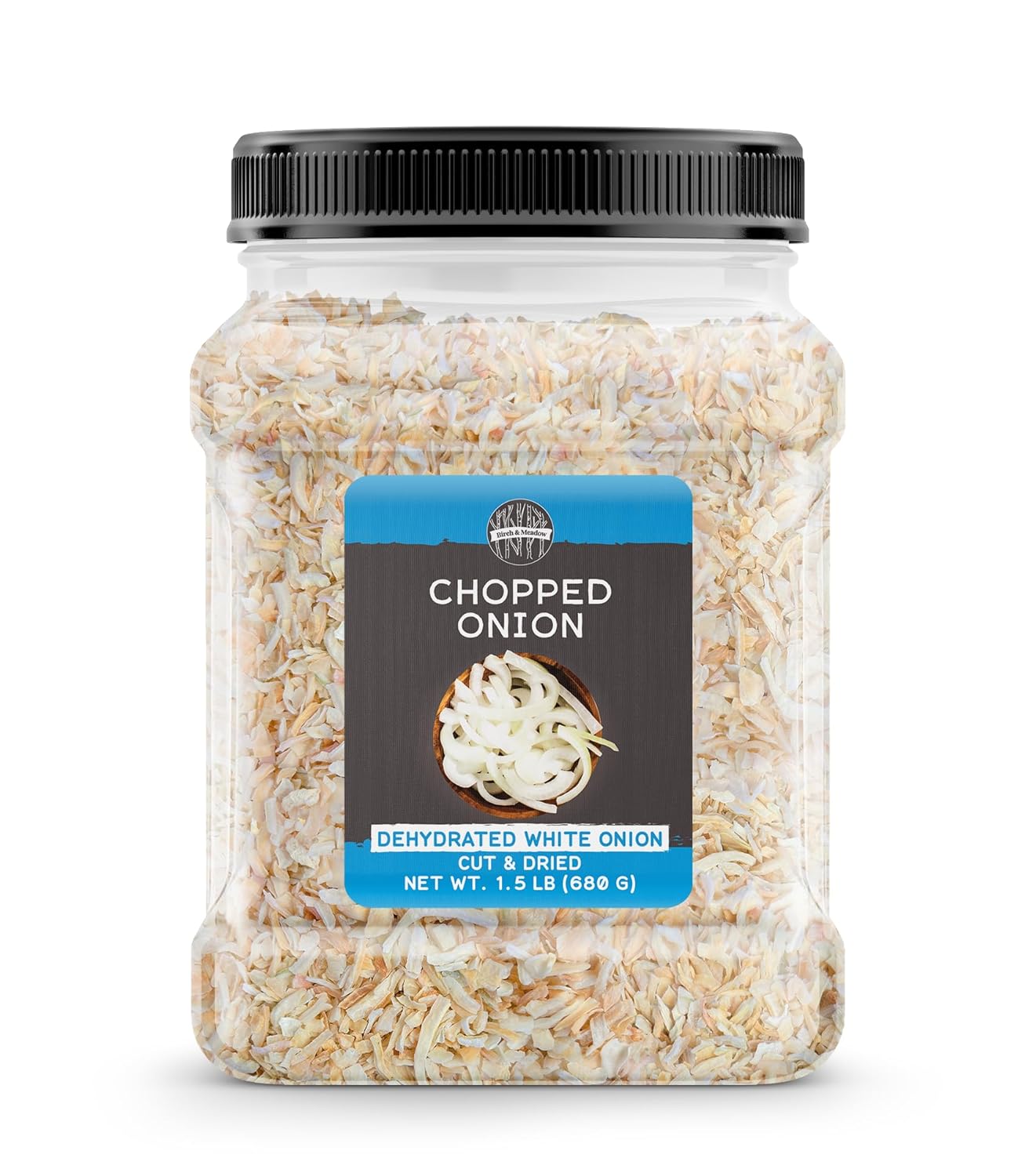 Birch & Meadow Chopped Onion, 1.5 lb, Cut & Dried, Soups & Casseroles, Versatile Ingredient