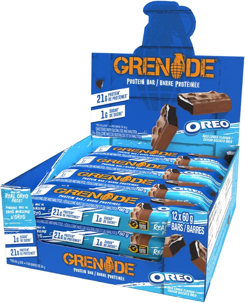 Grenade Protein Bars Oreo 12x60g