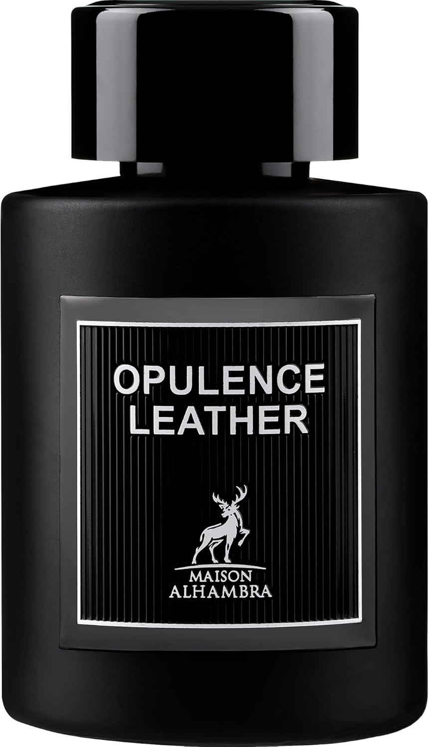 Opulence Leather by Maison Alhambra for Men - 3.4 oz EDP Spray