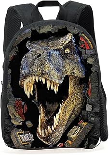 Preschool Backpack, Animals Children School Book Bag Kids Printing Backpacks… 12inch