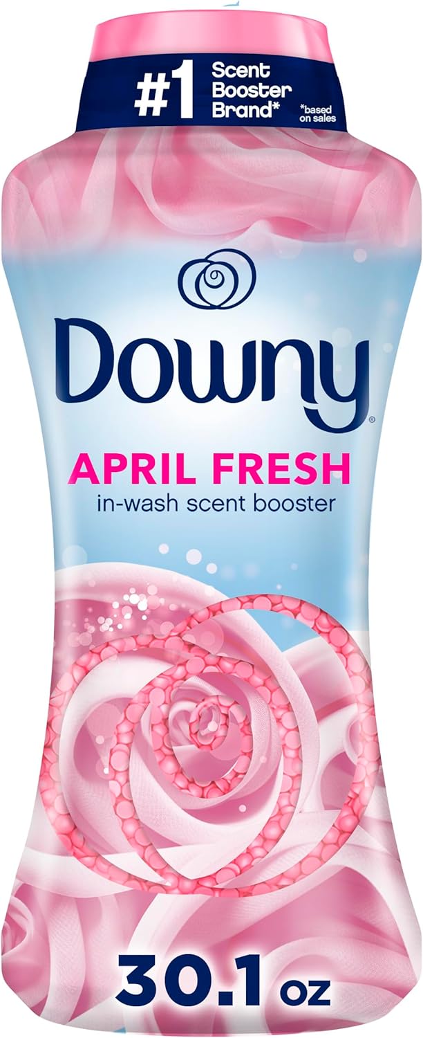 Downy In-Wash Laundry Scent Booster, April Fresh Scent, 30.1 oz