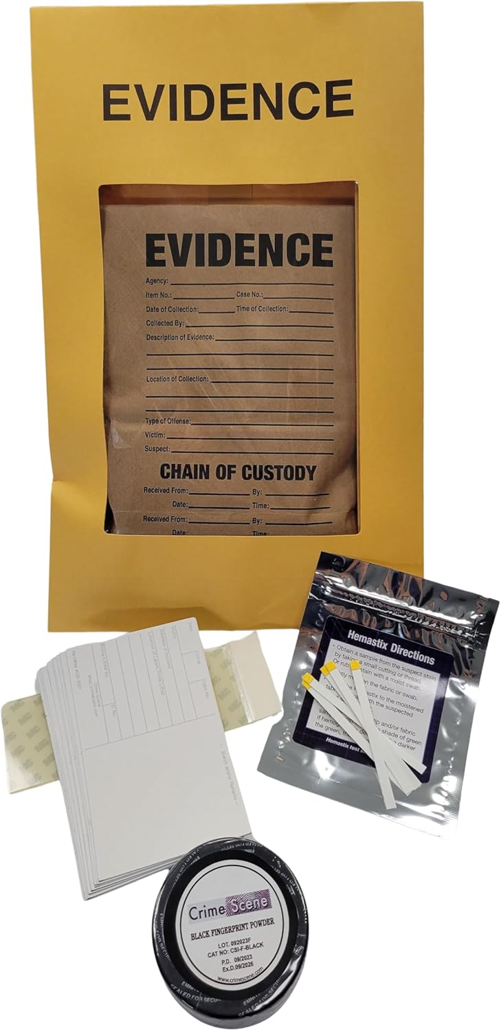 Crime Scene Forensic Science Kit: The Missy Hammond Case - Refill