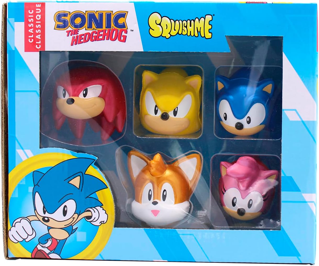 Sonic The Hedgehog SquishMe Series 1 Collectors Box