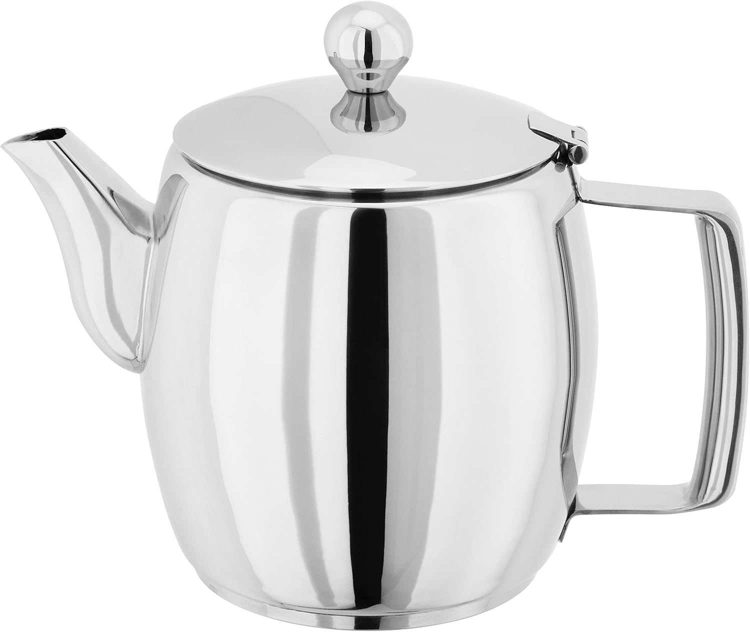 Judge Hob Top Teapot Stainless Steel, Induction Ready Stovetop Tea Kettle, Stay Cool Handle, Non-Drip Spout Large 1L
