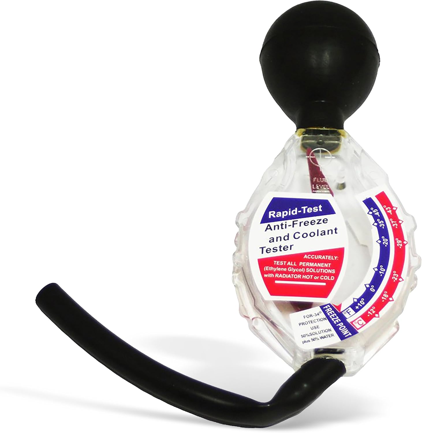 ABN | Deluxe Antifreeze and Coolant Tester Hydrometer Tester - Automotive Antifreeze Tester for Ethylene Glycol Coolant