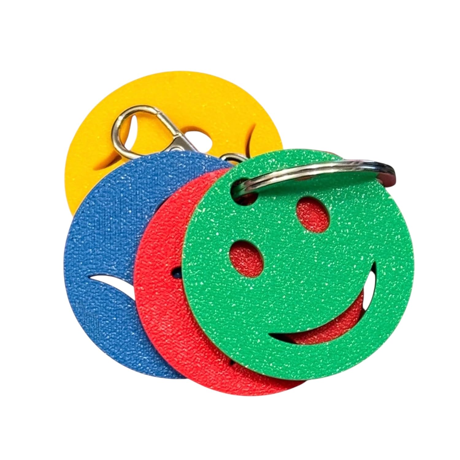 The Original Designed Zones of Regulation Keychain – 4 Colour Coded Mood Discs Teaching Aid | Emotional Regulation and Management Tool for Kids & Adults | SEN Communication Tool/Accessory