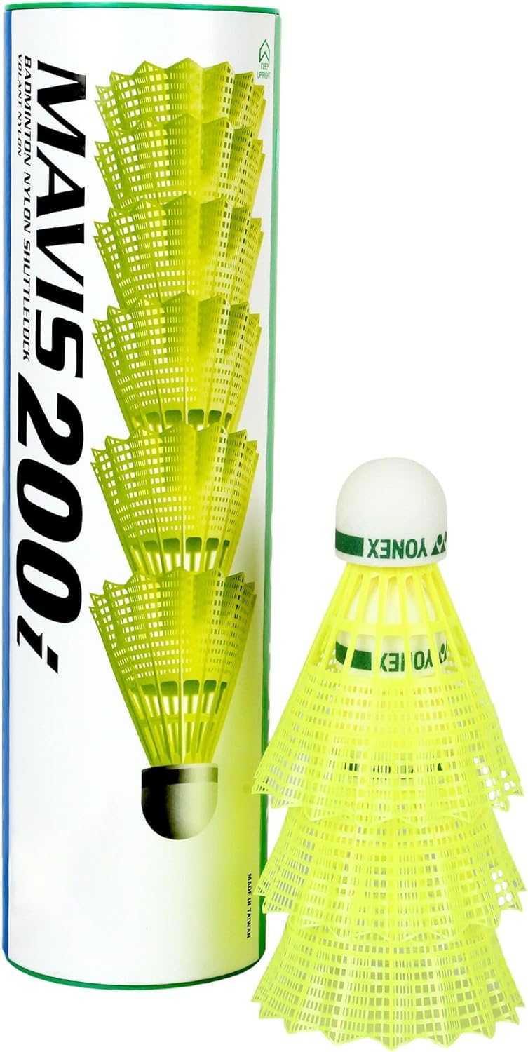Yonex Nylon Shuttle Cocks- Mavis 200 I