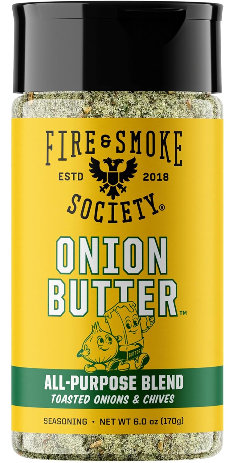 Fire & Smoke Society Onion Butter All Purpose Seasoning Blend | M 6 oz