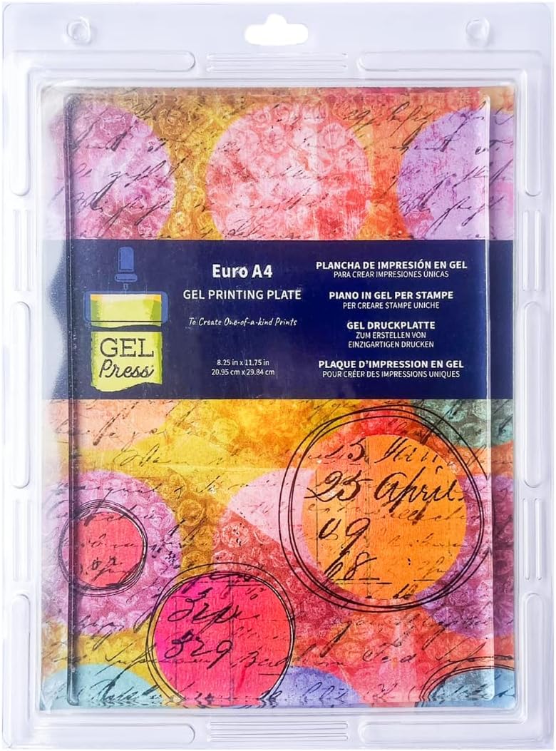 Gel Press A4 Gelli Printing Plate - (Size: A4, 8.3" x 11.7") - 10833-A4