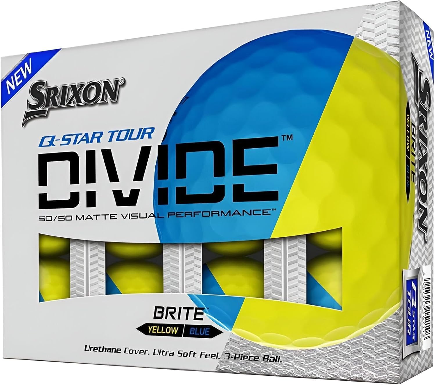 Srixon Q-Star Tour Divide Golf Balls (Prior Generation)