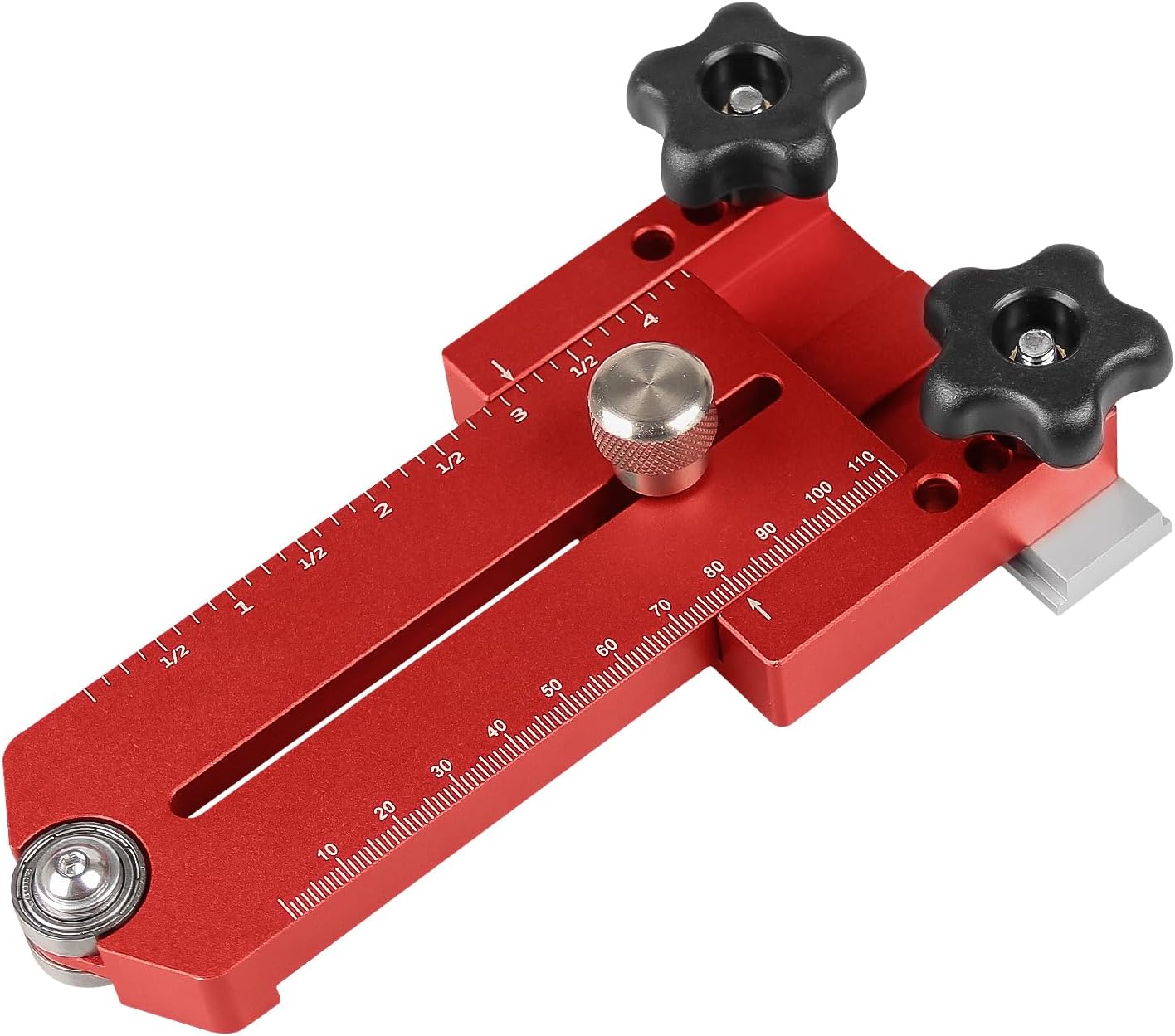 Extended Thin Rip Jig Table Saw Jig Guide for Repeat Narrow Strip Cuts Works with Table Saw Router Table Band Saw - Extended Version