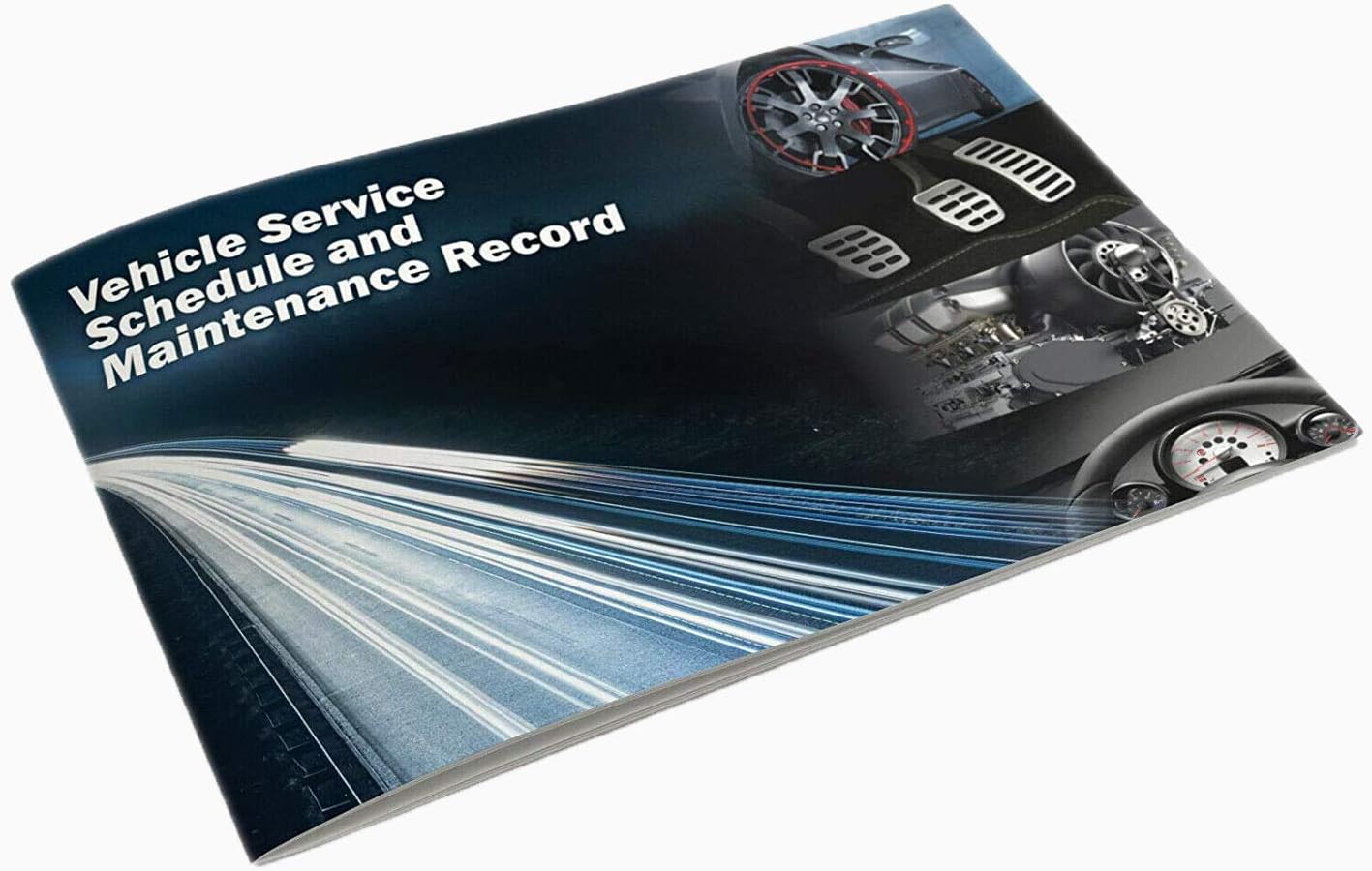 Blank Service History Book - Car Van Maintenance Replacement Vehicle Record Book - Pack of 1