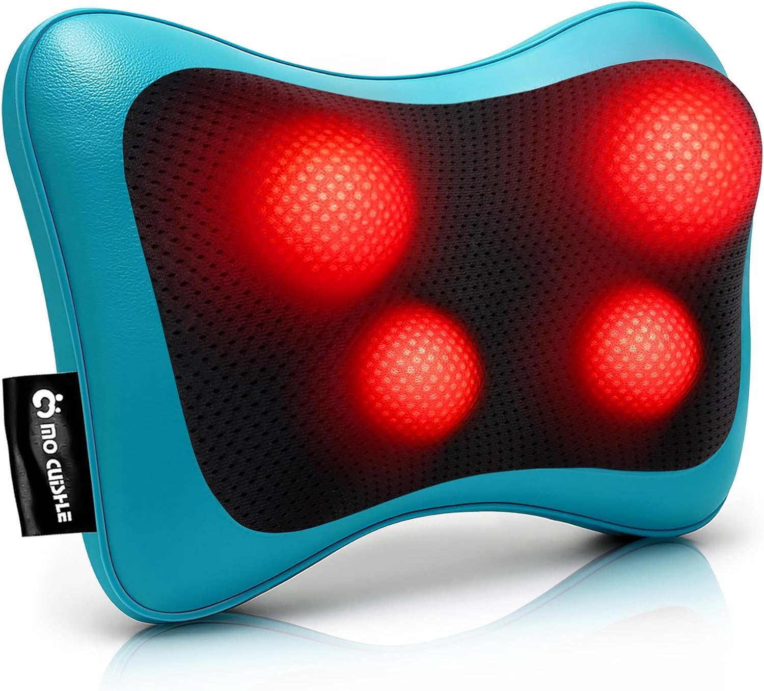 MOCUISHLE Shiatsu Neck Back Massager Pillow with Heat, Deep Tissue Kneading Massage for Back, Neck, Shoulder, Leg, Foot, Gift for Men Women Mom Dad, Stress Relax Mothers Day, Fathers Day