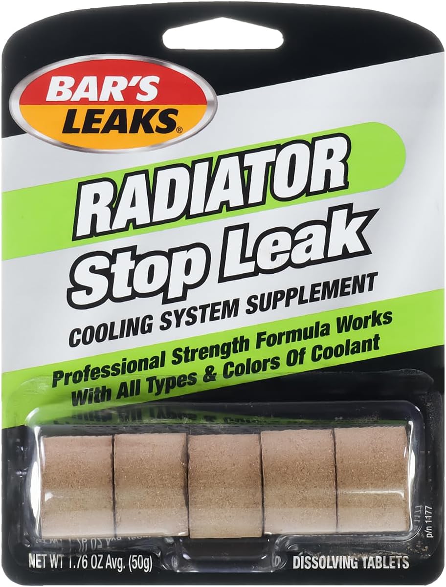 Bar's Leaks 1177 Radiator Stop Leak Tablets, 1.76oz