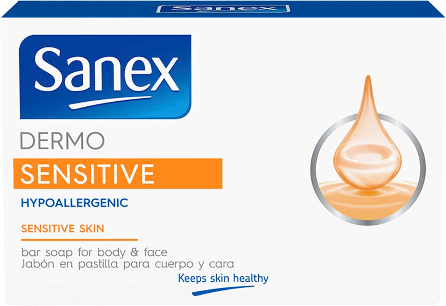 Sanex Bar Soap Dermo Sensitive 4x90g