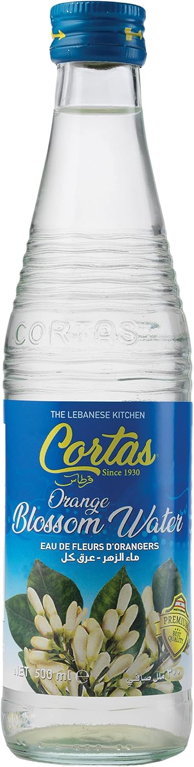 CORTAS Orange Blossom Water (500ml -17 Fl oz )