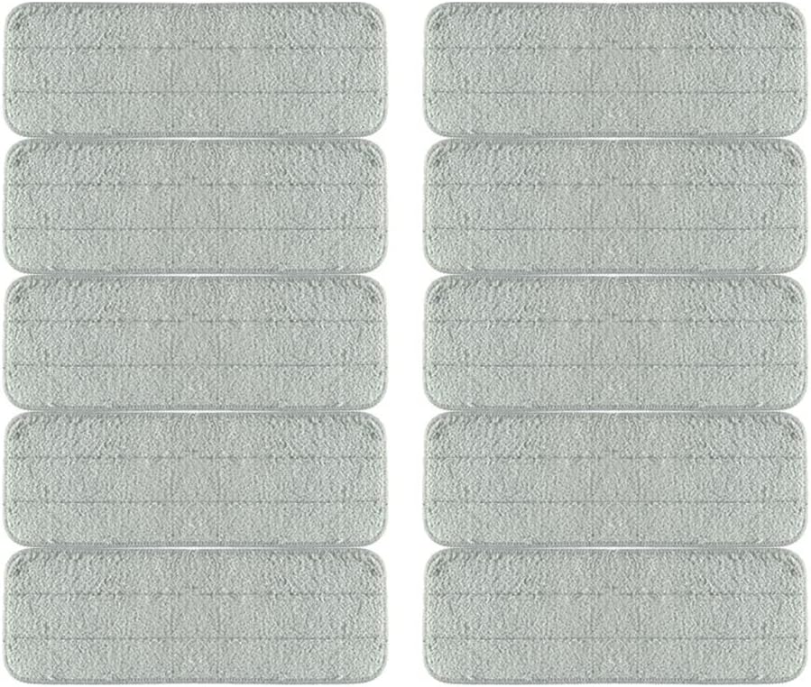 Koanhinn 10 Pieces for Deerma TB500 TB800 Mop Water Mop 360 Rotating Cleaning Cloth Carbon Fibre Cloth