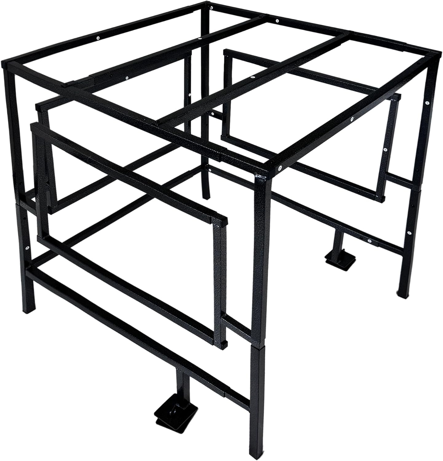 AC Guard Adjustable Security Cage Air Conditioner Cage, Adjustable Size up to 51x50x59 inch Fit All Condensers, Air Conditioner Condenser Safety Cage Kit with Top Bar & Lockset Strong and Sturdy