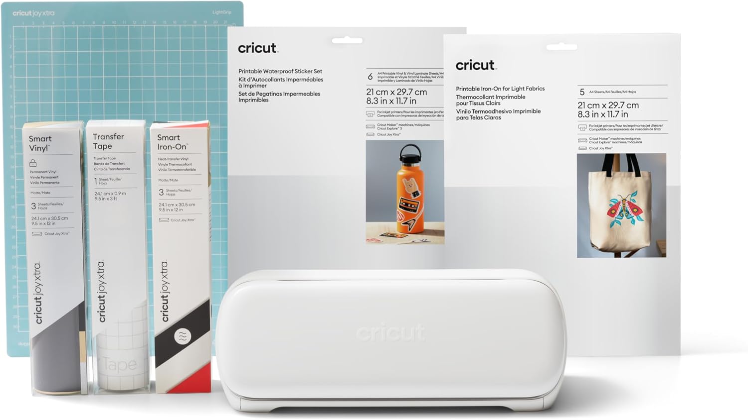 Cricut Joy Xtra | Smart Cutting Machine Starter Bundle | 2025