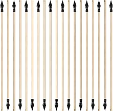 Skylety 20 Pieces Wooden Arrows for Archery Soft Rubber Wooden Arrow Wooden Arrows Bows Rubber Toy Arrows Outdoor Halloween Cosplay Costume Decoration