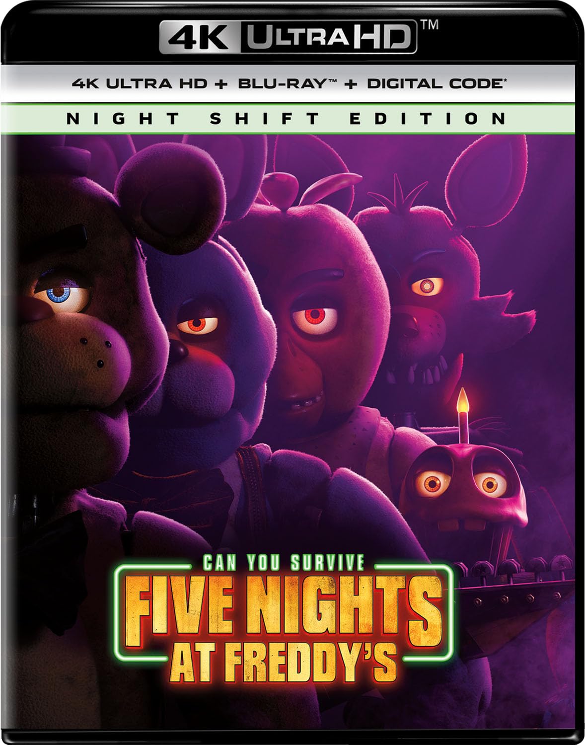 Five Nights at Freddy's - Night Shift Edition 4K Ultra HD + Blu-ray + Digital [4K UHD]
