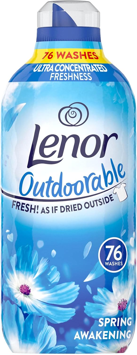 Lenor Outdoorable Spring Awakening Fabric Conditioner, 76 Washes
