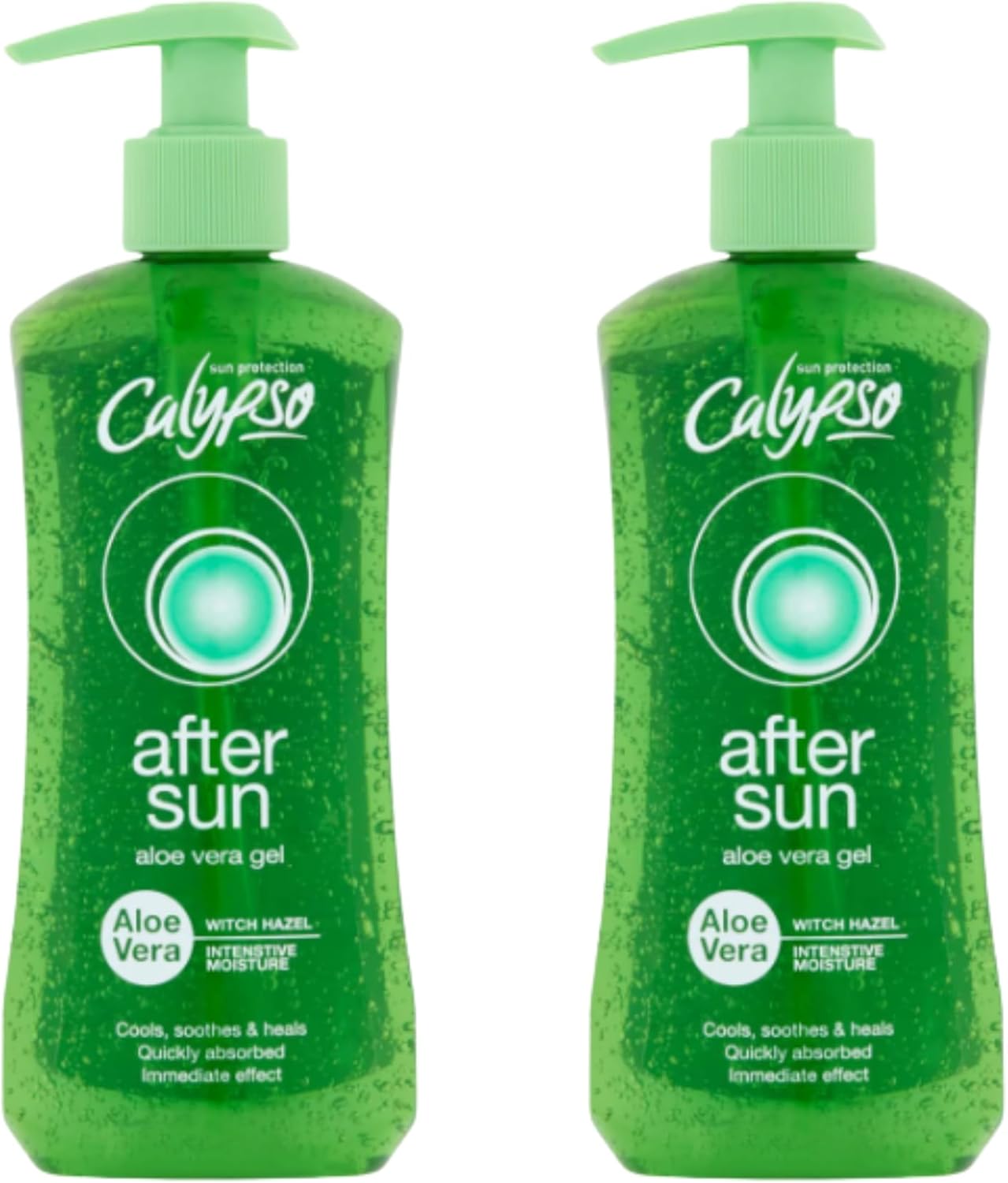 Calypso Aloe Vera After Sun Gel 250ml – Pack of 2 | Cooling & Soothing After Sun Care | Enriched with Aloe Vera & Vitamin E | For Sun-Exposed Skin