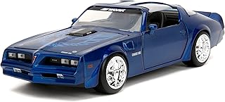 Jada 1977 Pontiac Firebird Trans Am Blue Metallic Bigtime Muscle Series 1/24 Diecast Model Car