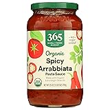 365 by Whole Foods Market, Organic Arrabbiata Pasta Sauce, 25 Ounce