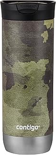 Contigo Huron Stainless Steel Travel Mug with SNAPSEAL Lid, 20oz., Camo