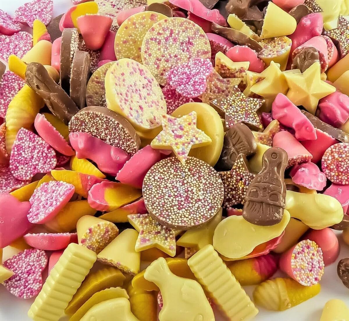 1kg Mixed Chocolate Treat Bag – Krazy Kandi Bulk Assorted Chocolates, Creamy & Crunchy Favourites, Sweet Shop Style, Party Mix for Sharing