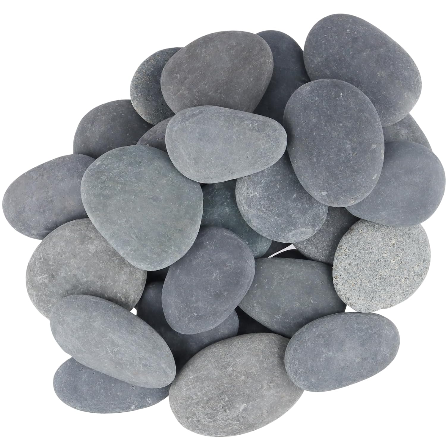40 PCS 5-8 cm Rock Painting Kit, River Rocks, Pebbles for Arts and Craft Painting