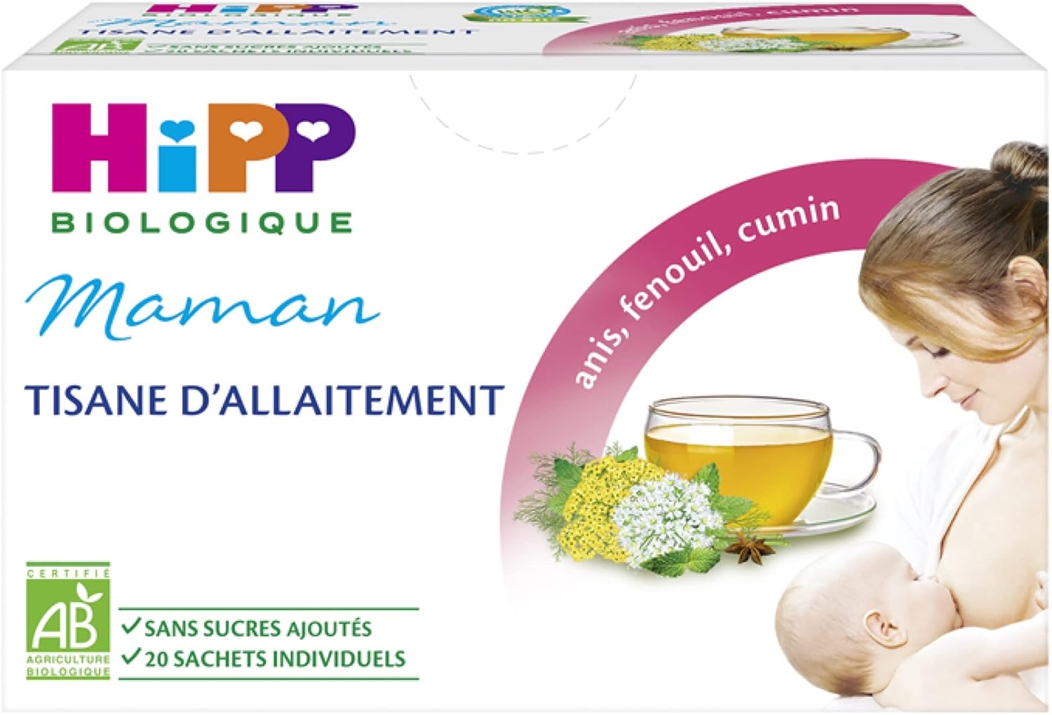 HiPP Breastfeeding Herbal Tea Organic 20 sachets