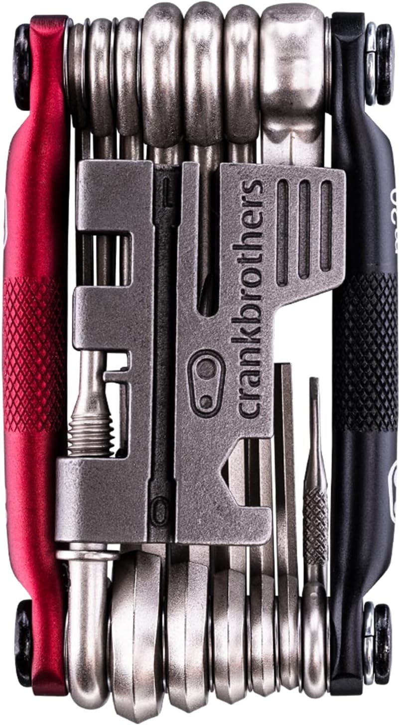 Crankbrothers Multi-20 Bicycle Multi-Tool, Red