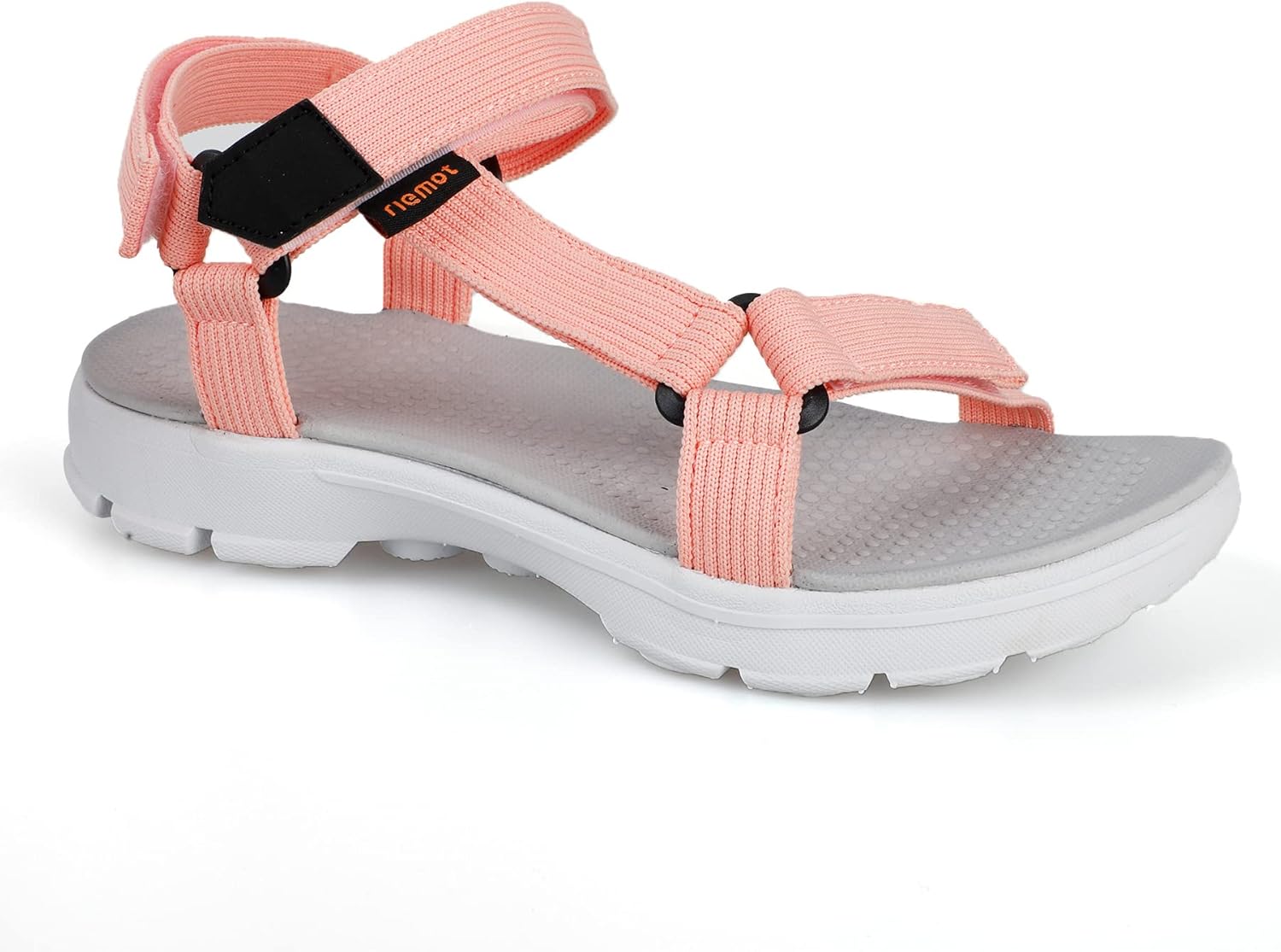 riemot Women's Sports and Outdoor Sandals, Comfortable Summer Sandal with Adjustable Straps, Open-Toe Slip-On Flats, Lightweight Casual Beach Shoes for Walking, Hiking, Trekking