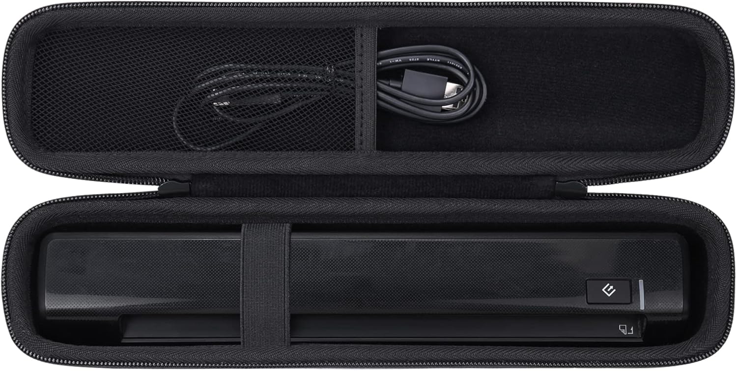 co2CREA Hard Travel Case for Epson Workforce ES-50 ES-60W DS-70 DS-80W Portable Document Scanner, Case Only