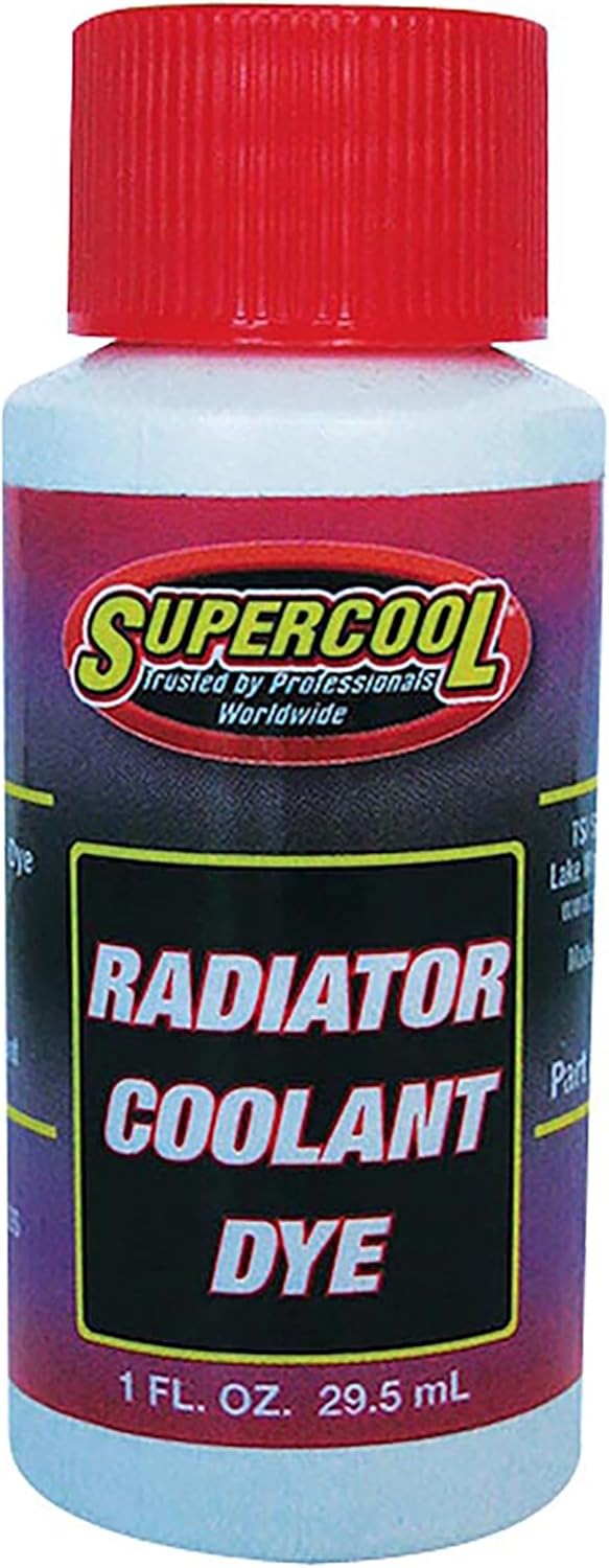 Supercool Car Radiator Coolant Cooling System Leak Detector Dye 29.5ml