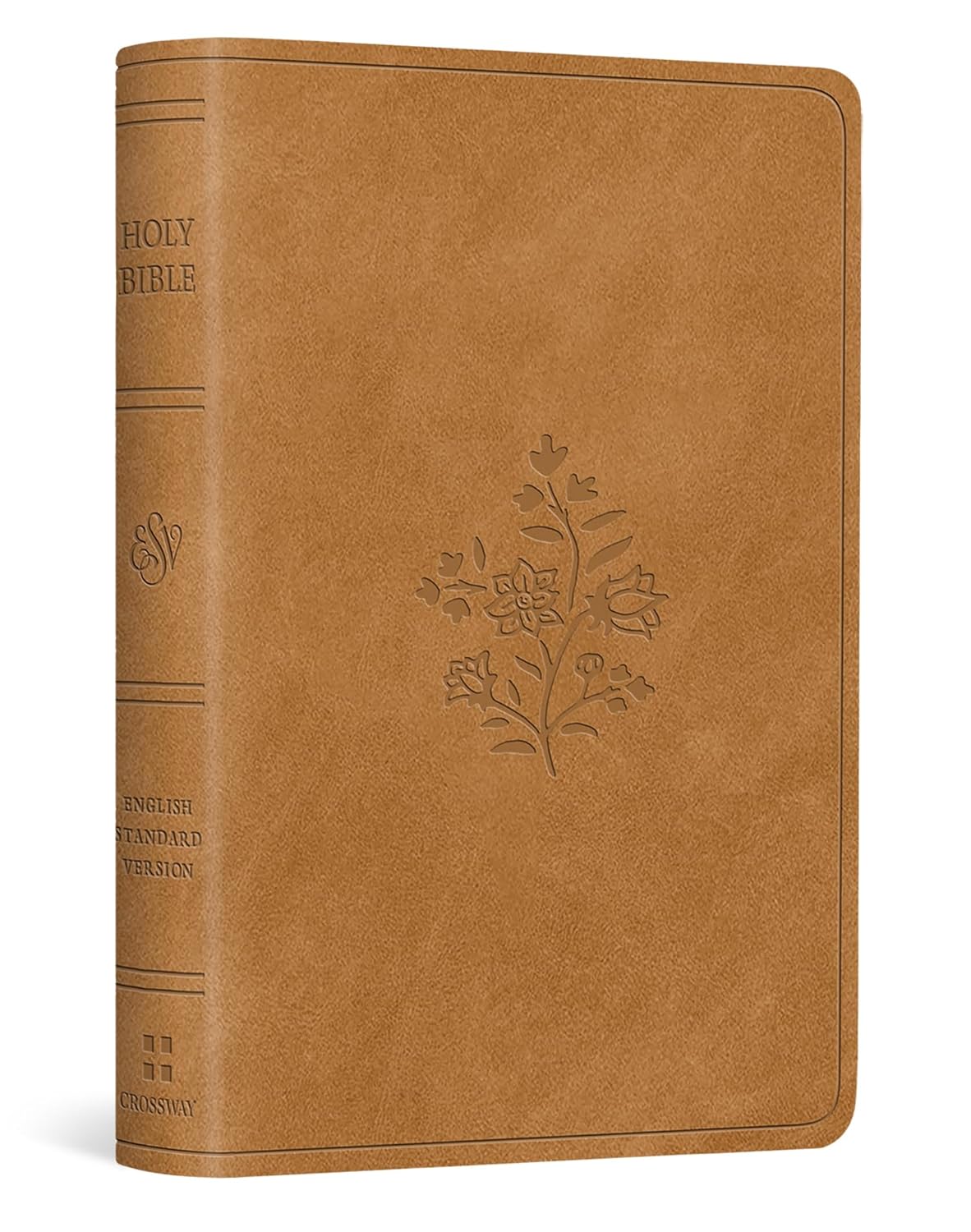 ESV Vest Pocket New Testament with Psalms and Proverbs, Red Letter (TruTone, Nubuck Caramel, Wildflower Design): Esv Vest Pocket New Testament With ... Trutone, Nubuck Caramel, Wildflower Design