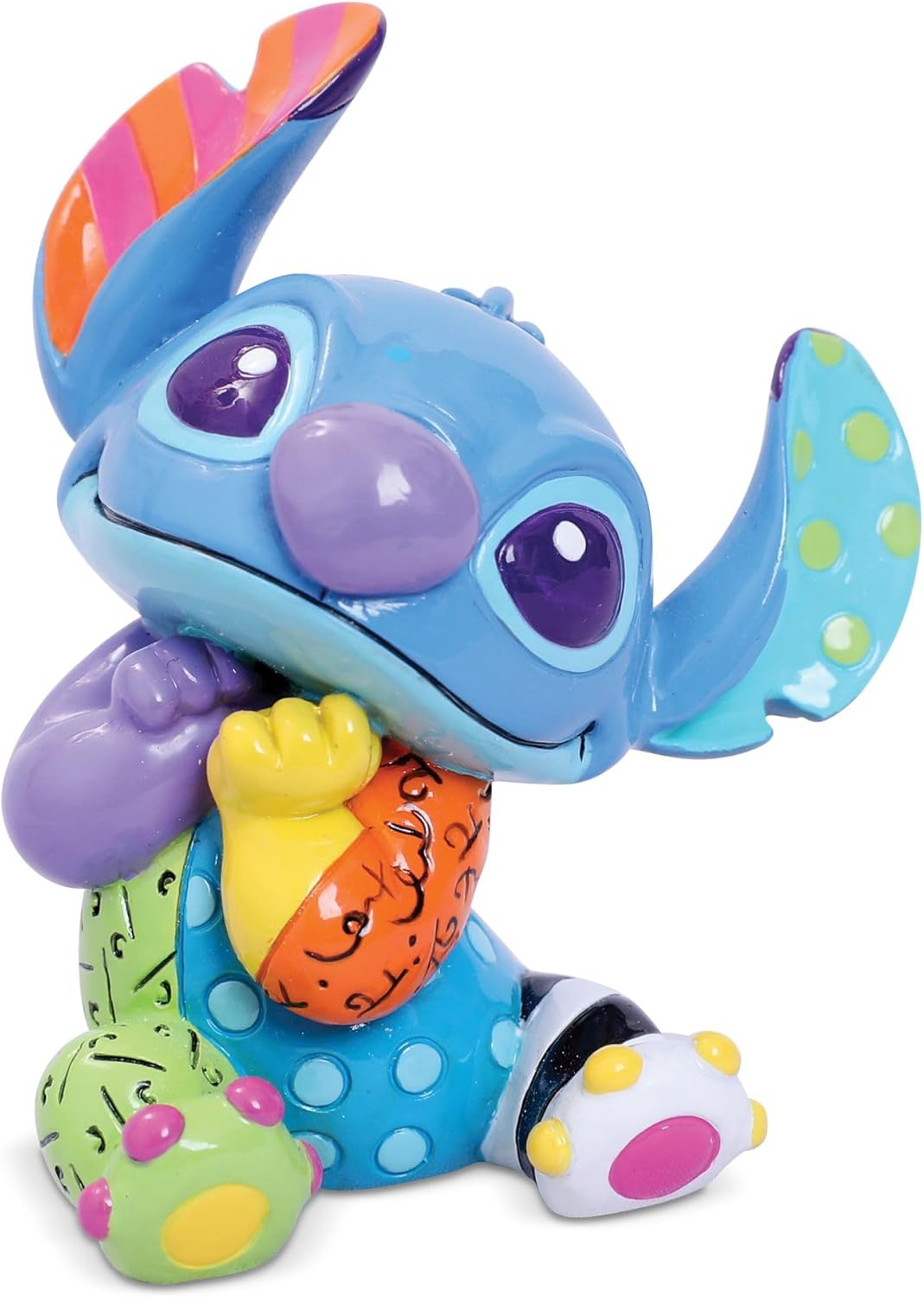 Enesco Romero Britto Stitch Mini Figurine