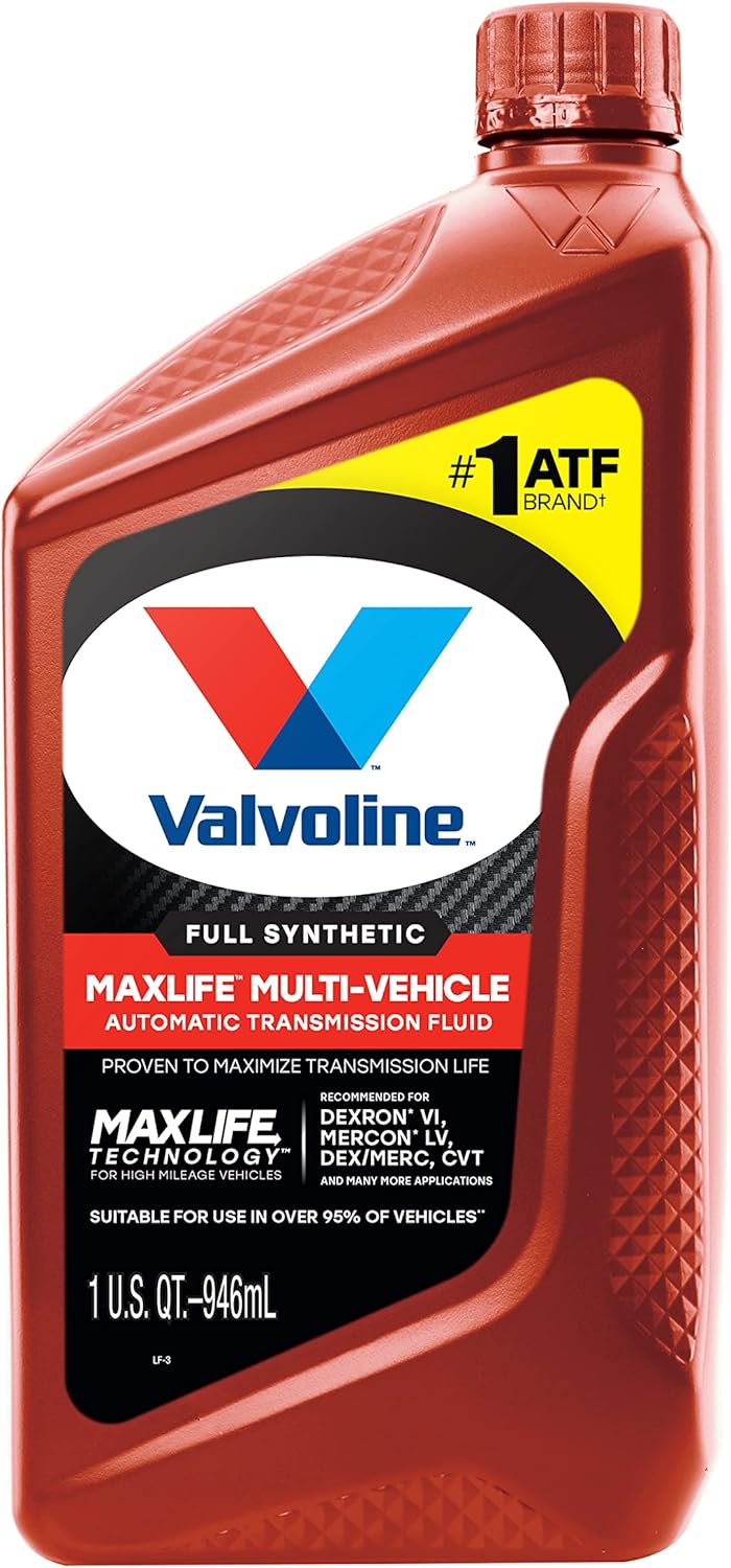 Valvoline Multi-Vehicle ATF Full Synthetic Automatic Transmission Fluid 1 Quart