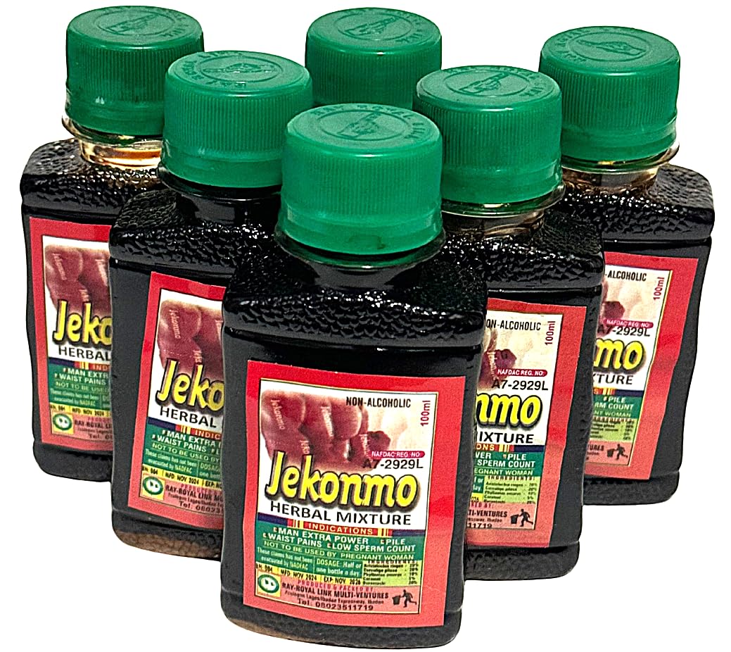 Generic Jekonmo - African Herbal Mixture, Brown and Green